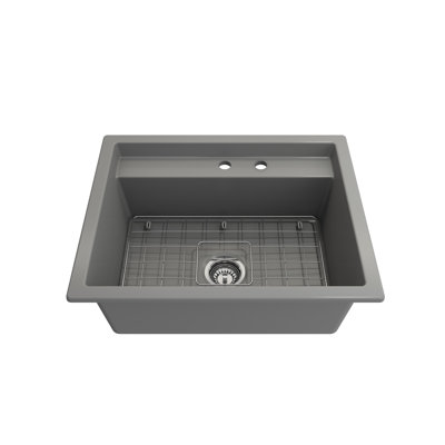 Baveno 27'' L Single Basin Kitchen Sink