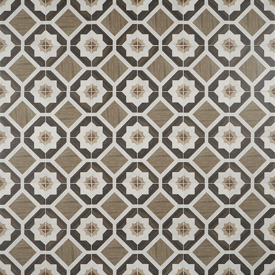 Beverly 8" x 8" Porcelain Patterned Wall & Floor Tile (12.91 sq. ft./ Case) Bond Tile