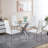 Comfortable and Durable Set of Four Chairs Ideal for Dining, Offering a Great Seating Solution for Family Gatherings and Entertaining Guests.-1654424010