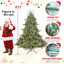 Arbre de Noël pleine forme avec 350 lumières UL - branches mixtes en PE / PVC, 1129 pointes-1220212143
