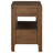 Verona Walnut 2-drawer Nightstand Bedside Table