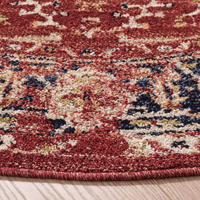 Sechovicz Performance Oriental Rug, Round 6'7"