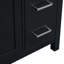 Armoire de salle de bain moderne avec espace de rangement multifonctionnel - 5 tiroirs et 1 porte