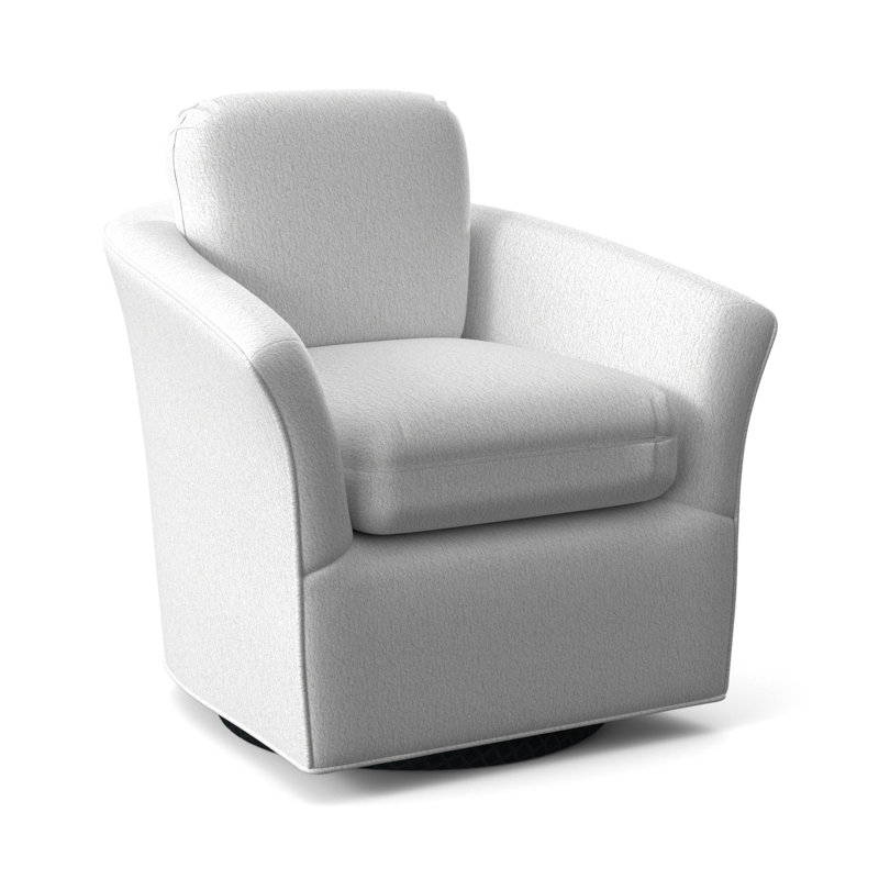 Mill Valley Swivel Armchair, Snow 71630L10