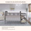 Lit de bébé convertible 4 en 1 Crib N Changer-1050975745