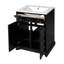 Meuble-lavabo 24 po avec tiroir et deux portes à fermeture douce, armoire de rangement moderne peinte avec lavabo en céramique, lavabo simple élégant pour les petits espaces
