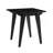 Japandi Minimal Wood Side Table – Black-780215658