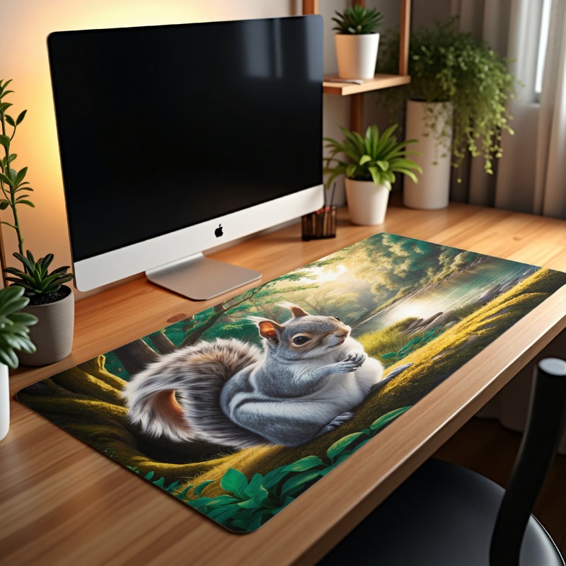 Polyester Desk Pad, 23.6x13.8