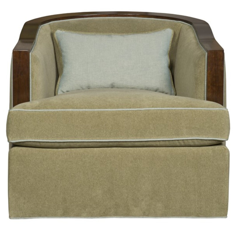 Burlingame Swivel Barrel Chair, Nadia Linen, Dove Gray