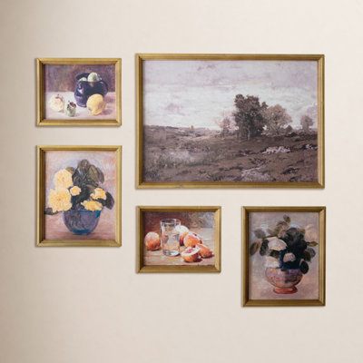 5-Piece Framed Print Set