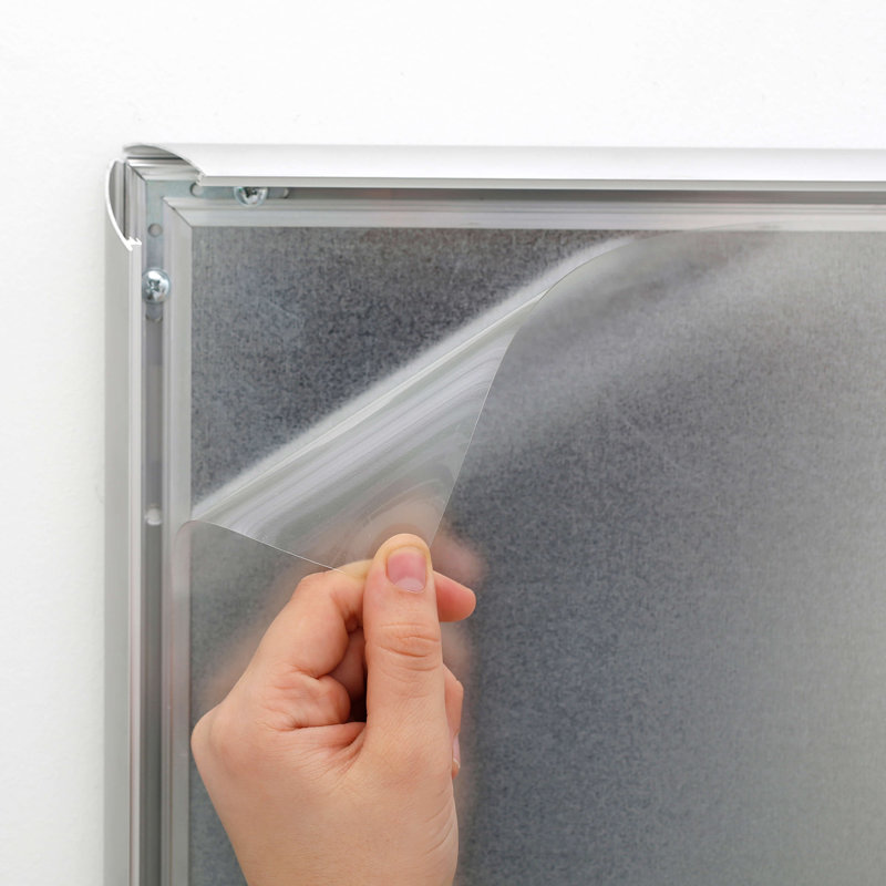 Silver Aluminum 20x30 Inch Fire Resistant Wall Frame
