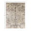 Tapis unique noué à la main ivoire de 9 pi 4 po x 12 pi 3 po Leonard