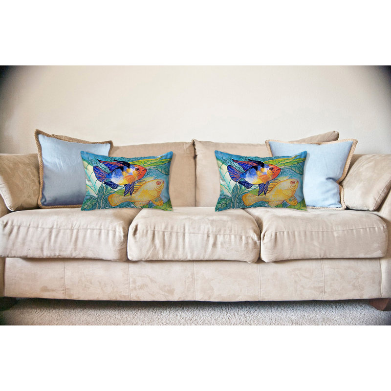 Coussin intérieur / extérieur Two Fish