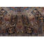 Tapis bleu de style victorien 7 x 10