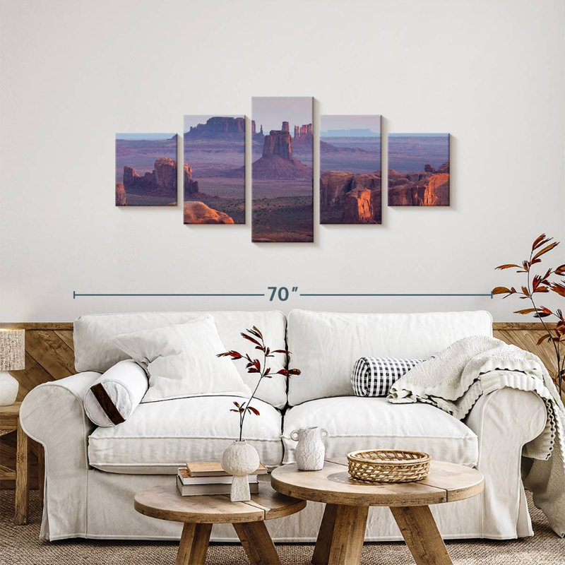 Monument Valley, 24" H x 55" W