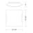 Tecla 1 - Light Simple Geometric Semi Flush Mount-14760663-14760664