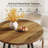 31.5" Round Dining Table With Double Shelves-1251721342