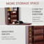 Bureau mural, bureau convertible escamotable, table d'ordinateur flottante avec tablettes