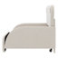 Canapé-lit simple tapissier extensible de taille XL
