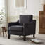 Fauteuil avec pieds en bois massif-892651835