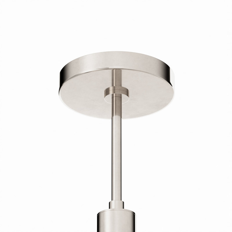 Oliver Pendant (Natural Brass), Polished Nickel