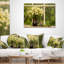 Nature morte Bouquet de camomille - Coussin imprimé paysage-1502196324