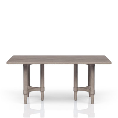 Counter Height Dining Table in Sand Coloured Finish