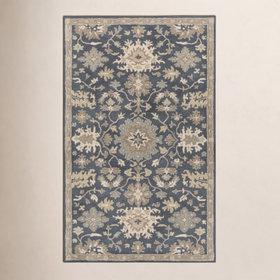 Arden Hand-Tufted Wool Floral Rug