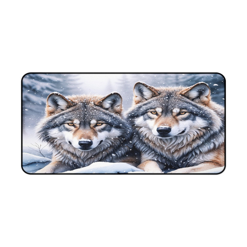 Polyester Desk Pad, 14.4x12.1