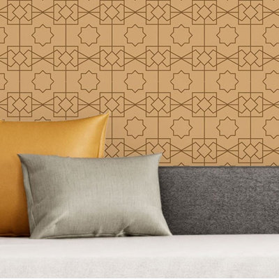 Peel & Stick Geometric Roll