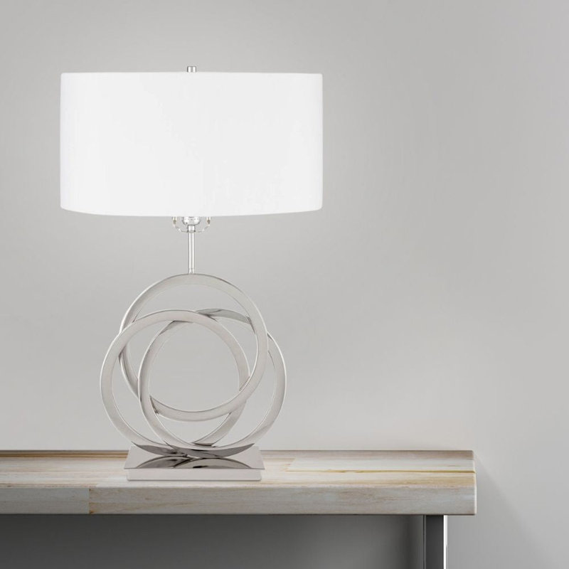 Lampe de table standard métallique 27,5 po Ronnie