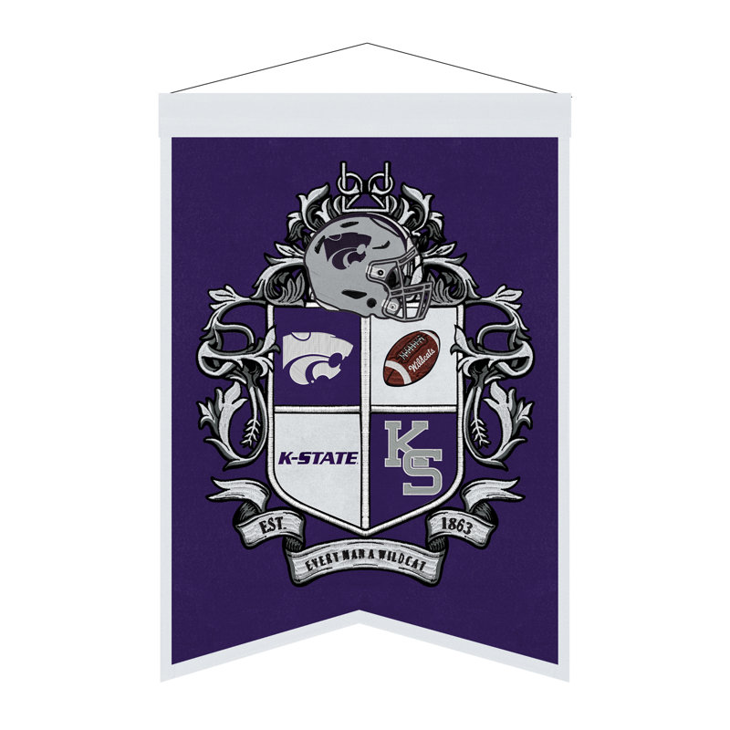 Bannière NCAA Kansas State Wildcats, 15 x 22 po