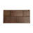 3" x 6" Hammered Copper Tile