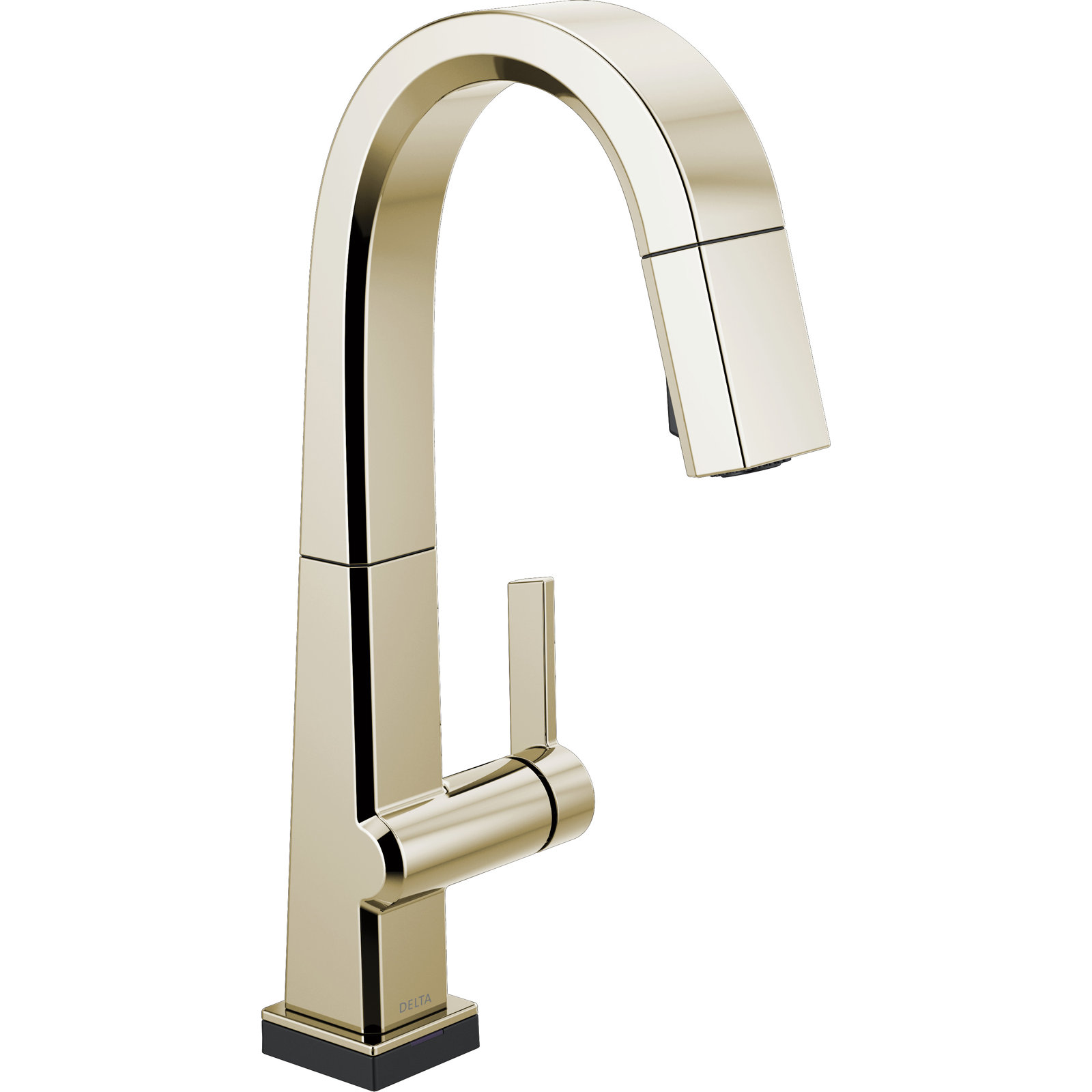 Pivotal Single Handle Pull Down Touch Bar Faucet, Polished Nickel