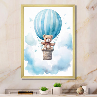 «Nursery Bear Cub Children Dreams III», reproduction sur toile