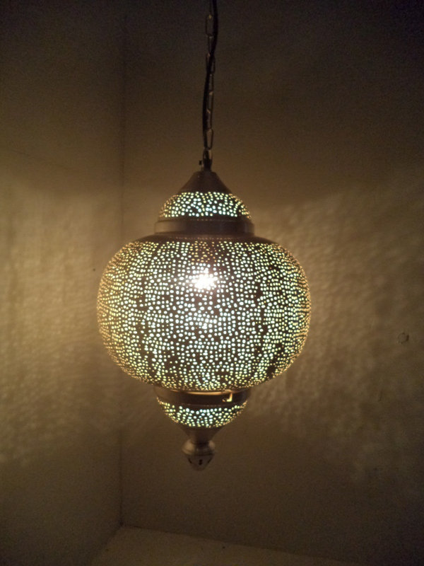 - Light Silver Unique/Statement Pendant