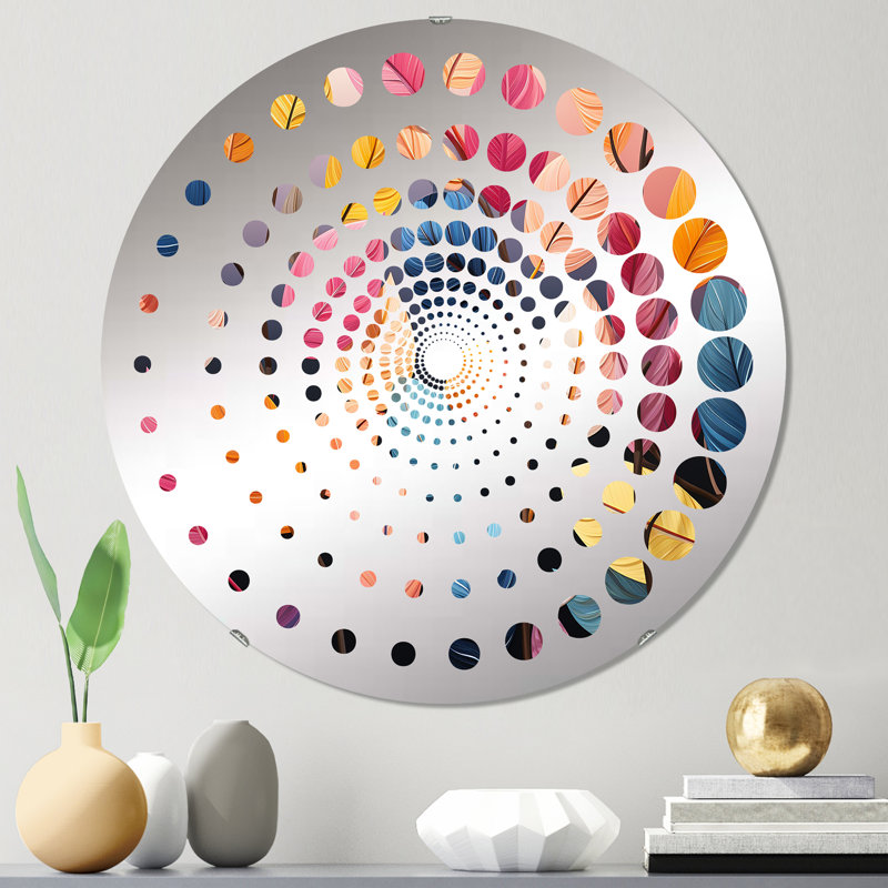 Gomas Circle Mirror, 23.6" x 23.6"