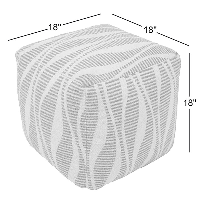   Woven Pouf