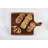 Kalmar Home Acacia Wood Square Board With Handle - 12"