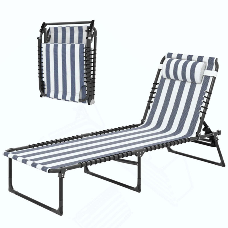 Chaise longue d'extérieur, chaise longue de plage, 1