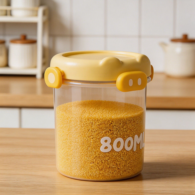 Bocaux scellés Contenants de rangement pour aliments hermétiques, B