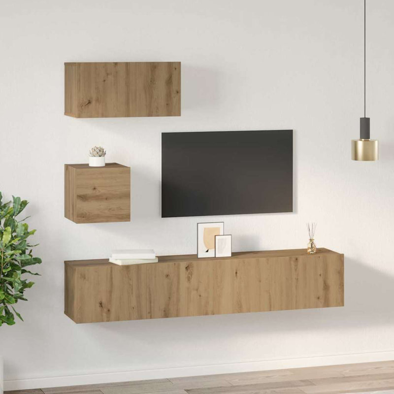  TV Cabinet, Artisan Oak