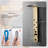 4-way Diverter Shower Tower Panel System with Fixed Shower Head-94402735