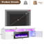 Delphi Floating Fireplace Tv Stand, Led Light & 3 Extra Storage Shelves-1235161288-1235161289