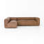 Canapé modulaire en cuir Strom 120 po-789368314-712954750