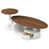 White / Antique Brown est en rupture de stock