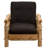 Novosel Upholstered Armchair with Ottoman