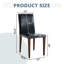 Chaises de salle à manger en cuir PU avec pieds en métal Duke-1292782955-1291840948-1291840949