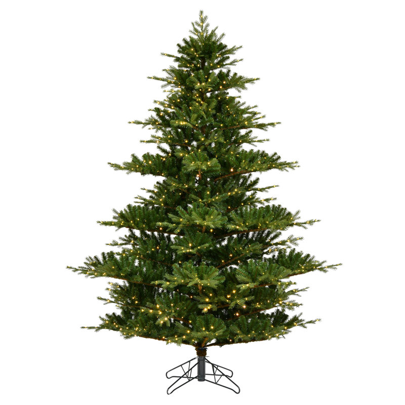 Vickerman Sherman Fir Artificial Christmas Tree, 9 ft
