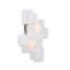 2 - Light Flush Mounted Sconce